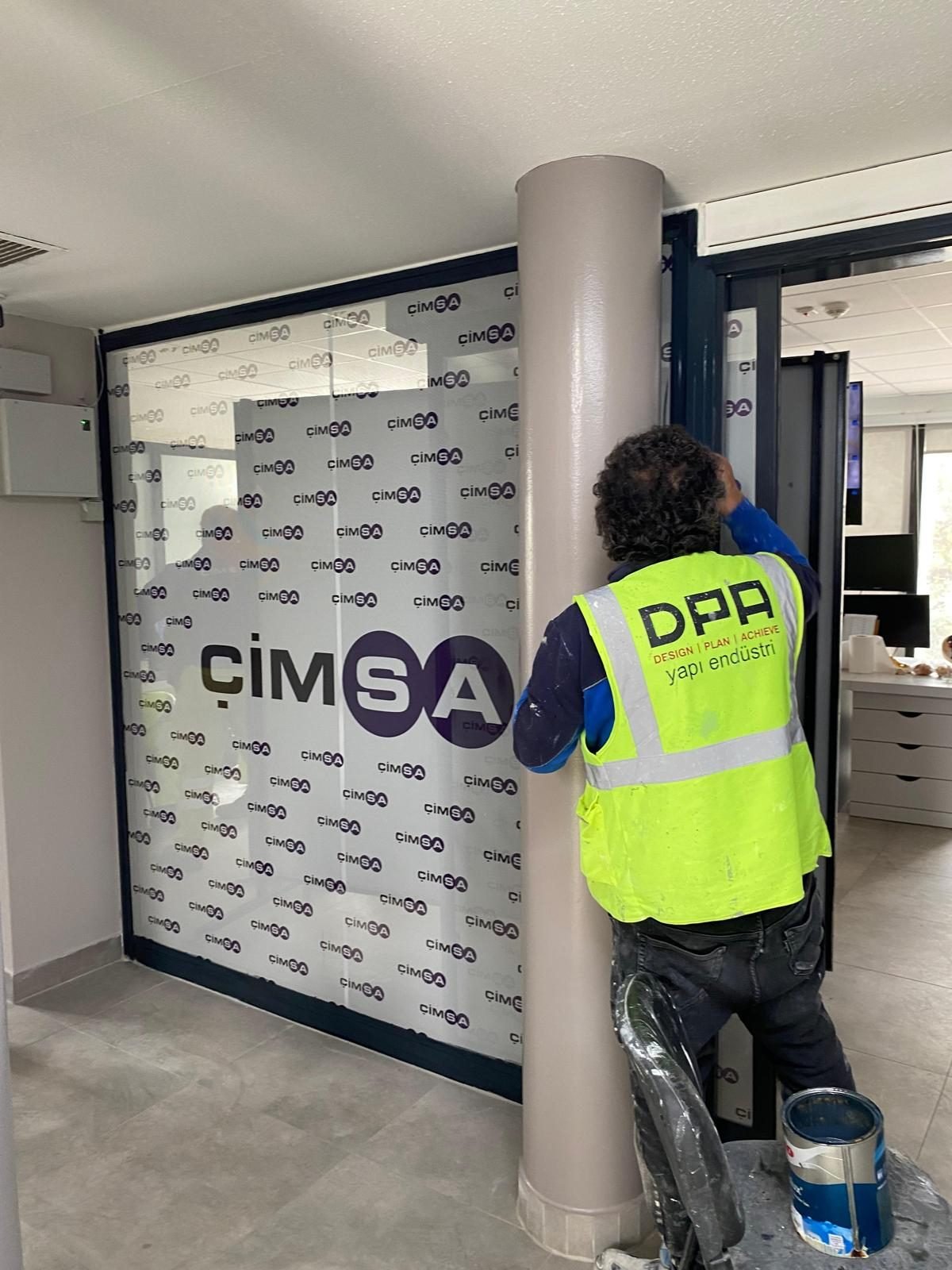 Çimsa Çimento Fabrikası – Otomasyon Binası Renovasyon İşleri